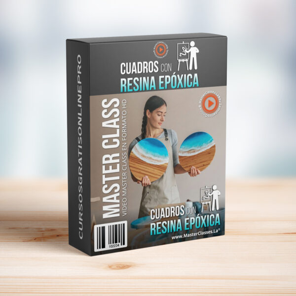 Curso Cuadros con Resina Epóxica de MasterClass