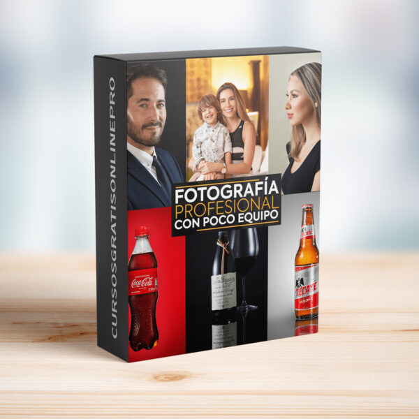 Curso Fotografía Profesional Con Poco Equipo de Estudio Guti