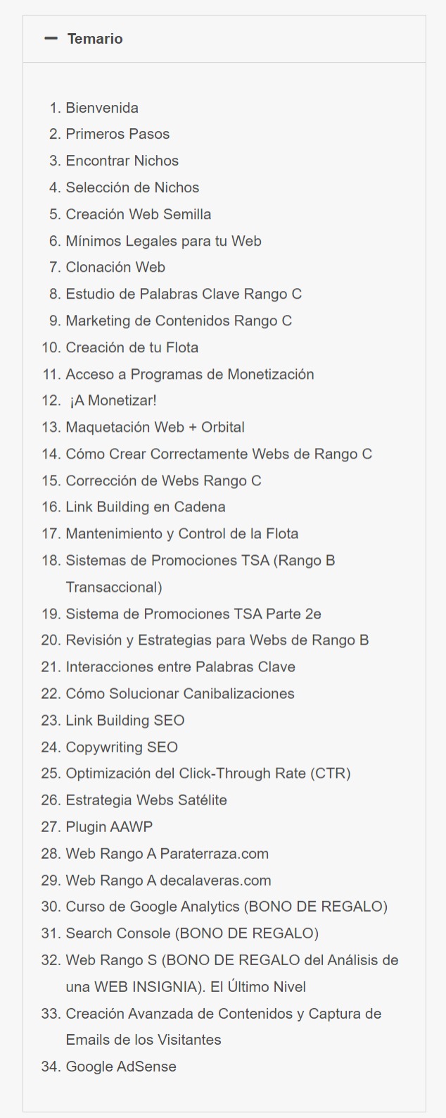 Temario del Curso Armada Digital 2.0 – Romuald Fons