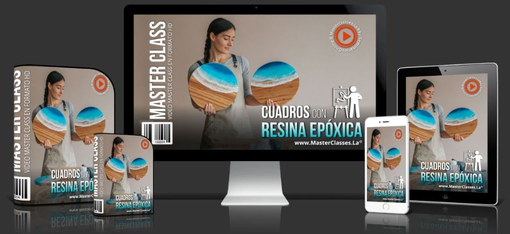 Curso Cuadros con Resina Epóxica de MasterClass