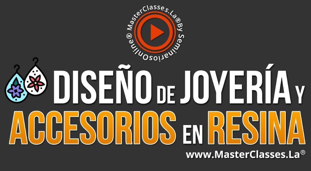 Banner Curso Diseño de Joyería y Accesorios en Resina MasterClass
