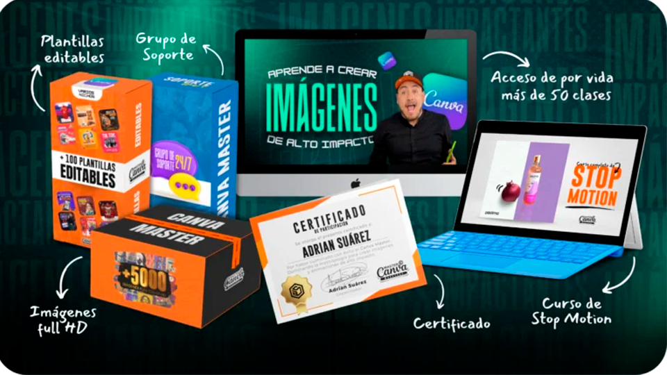 Curso Canva Master con Adrian Suárez