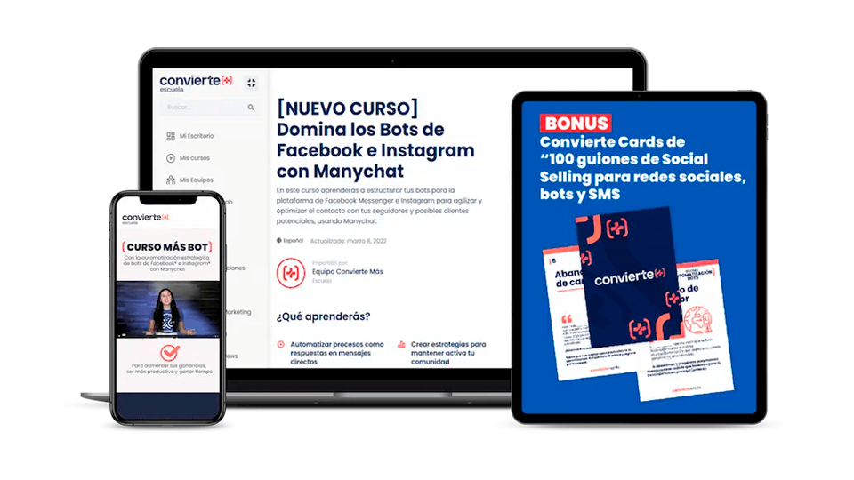 Domina los Bots de Facebook Messenger - Convierte Mas
