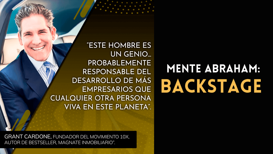 Curso Mente Abraham Backstage – Miquel Baixas