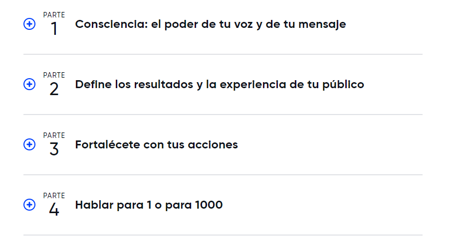 Contenido del MasterClass Expresa e Inspira – Lisa Nichols