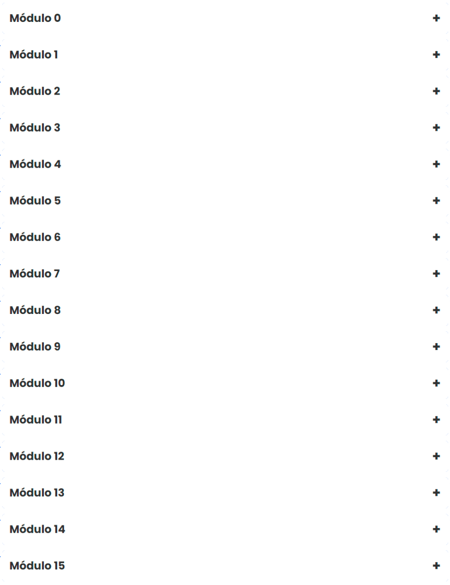 Módulos Curso de WordPress – BigSeo Academy