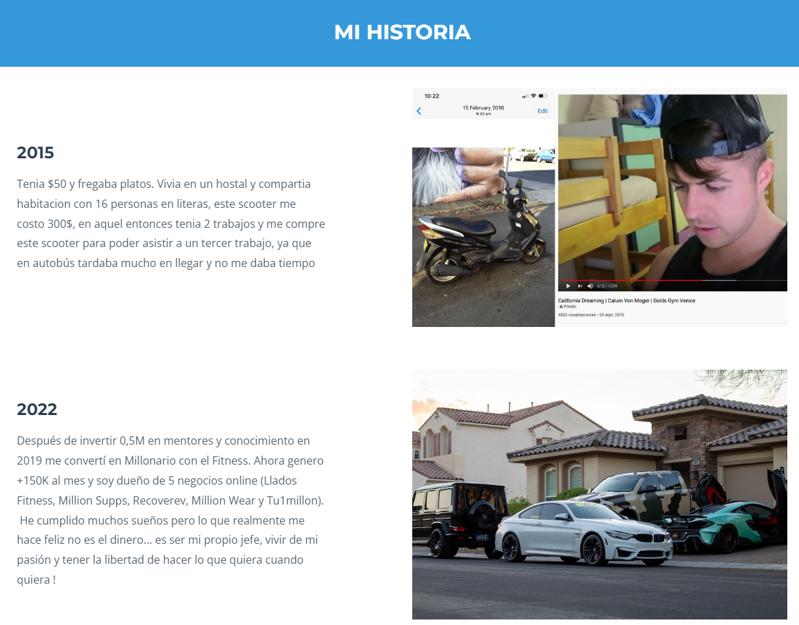 Mi historia Curso Mindset Millonario 2022 – Amadeo Llados