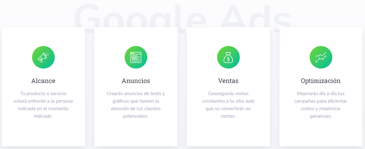 Que aprenderas Curso en línea de Google Ads – Actualización 2022
