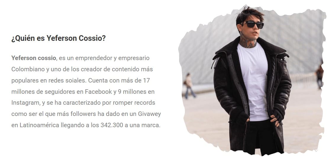Quien es Yeferson Cossio Curso El Metodo Cossio