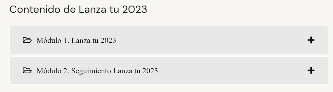 Contenido Taller Lanza tu 2023 – Money Mastery Academy