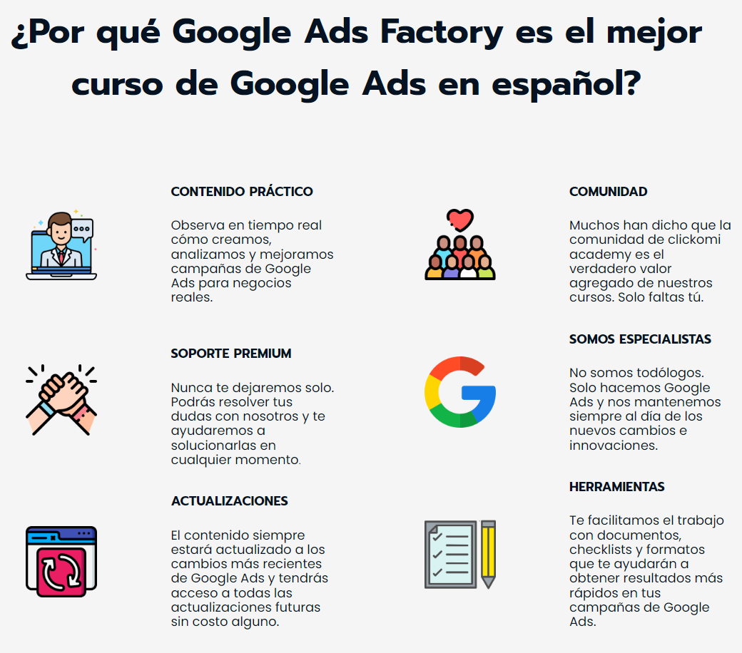 Curso Google Ads Factory 2024 - Alan Valdez